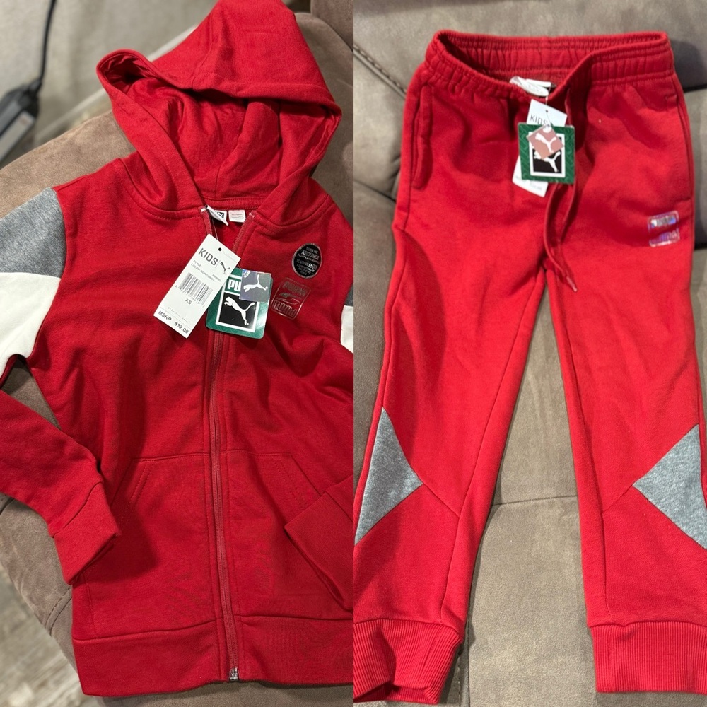 Puma hoodie set
